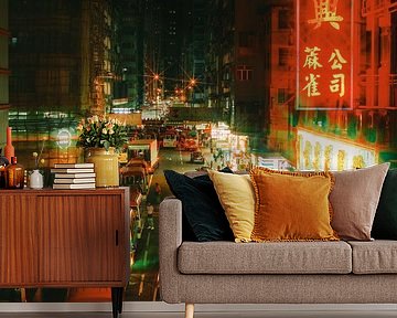 Neon en minibusjes: het nachtleven in de wijk Mong Kok