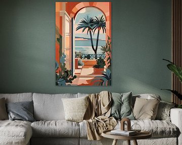 View of the sea by Lisa Maria Digital Art