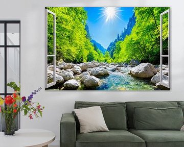 beautiful view of river