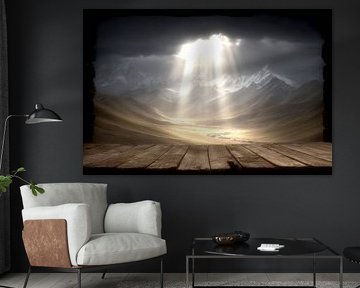beautiful view of vast landscape by Egon Zitter