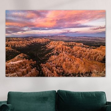 Sonnenuntergang im Bryce Canyon von Ton Kool