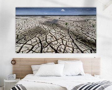 Das Wattenmeer bei Ternaard von Eddy Westdijk