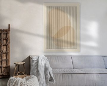Art abstrait minimal dans différentes structures -2
