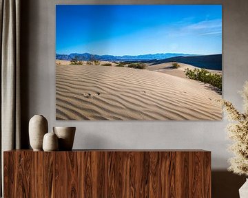Sand dunes in Death Valley  van Ton Kool