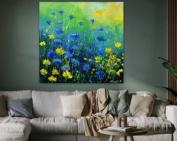 Bleuets sur pol ledent