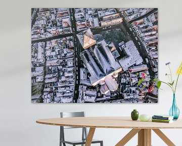 Kampen aan de IJssel tijdens een koude winterzon van Sjoerd van der Wal Fotografie