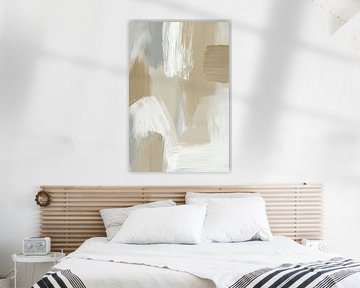Schattierungen von Sand und Stille in Bewegung von Color Square