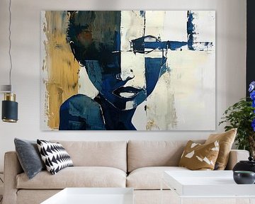 Woman Face | Abstract Portrait Woman by Eye catching paintings
