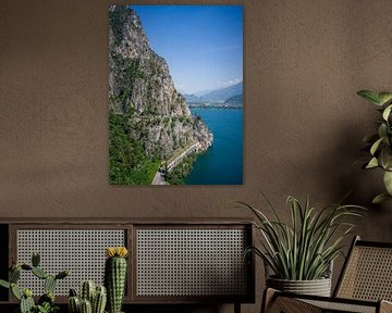 Lac de Garde - Route de Ponare et Riva del Garda sur t.ART