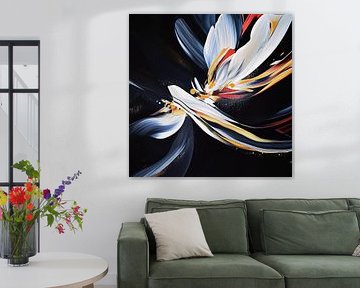 Cosmic dance of light and shadow by Color Square