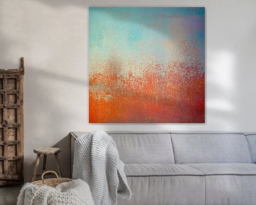 Overgang van vuur naar lucht in stilte van Color Square