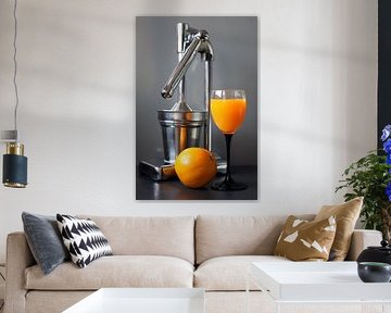 frisch gepresster Orangensaft von Elly de Vries