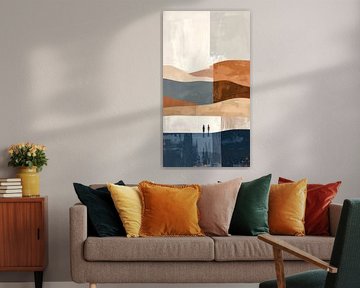 Hills of earth tones