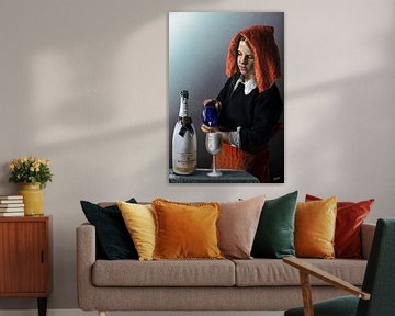 Het melkmeisje: Moderne elegantie