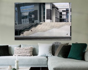Moderne, grootse architectuur van Jim van Iterson
