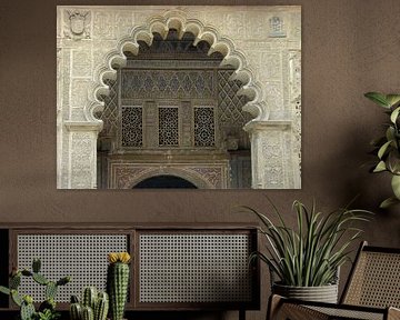 Seville - Moorish architecture with Moorish patterns