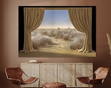 magnificent view of the desert