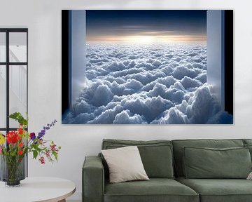 stunning view of the cloud cover