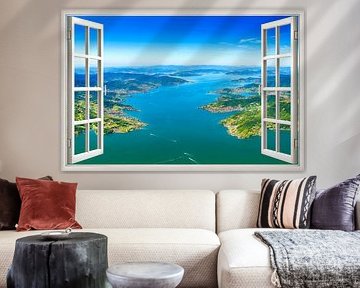 splendid view over the water