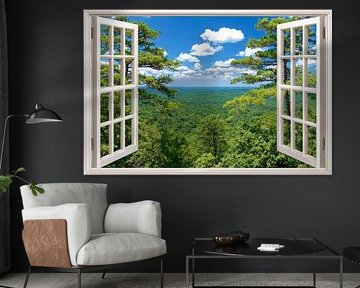 beautiful view of the green landscape