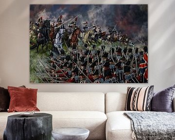 De slag bij Waterloo