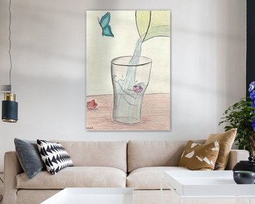 Zee in een glas water