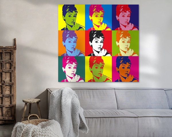 Pop art - Audrey Hepburn