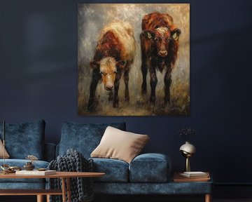 2 koe kalfjes 2 van Marjolein Deelen