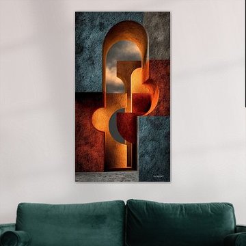 abstract forms and textures