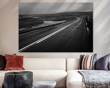 On the road in Iceland