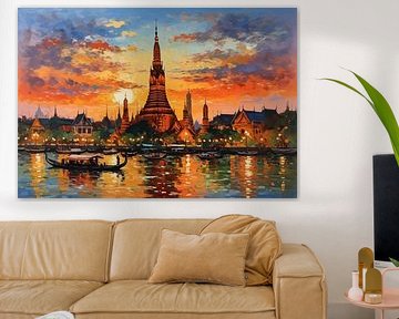Wat Arun Abend von MIROKKU
