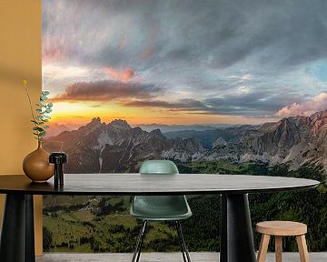 Sonnenuntergang am Dachstein von Dieter Meyrl