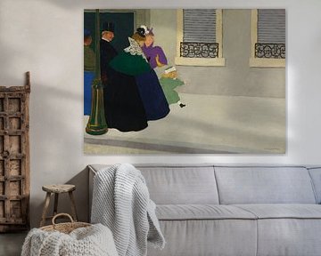 En promenade, Félix Vallotton