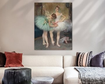 Achter de schermen bij het Ballet, Pierre Carrier-Belleuse