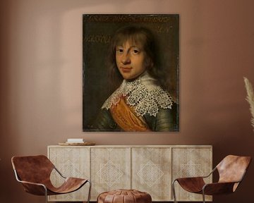 Portret van Willem Frederik, graaf van Nassau-Dietz, Wybrand de Geest