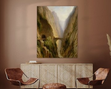 De Via Mala in Graubünden, Carl Morgenstern