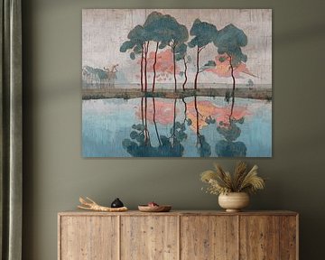 Fluisteringen in Reflectie van Art Lovers