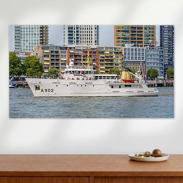 Naval training vessel Van Kinsbergen.