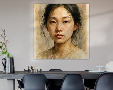 Le silence à l'aquarelle