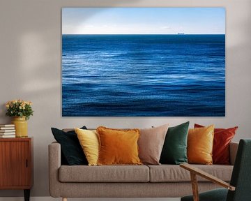 Breed en blauw van Daniela Beyer