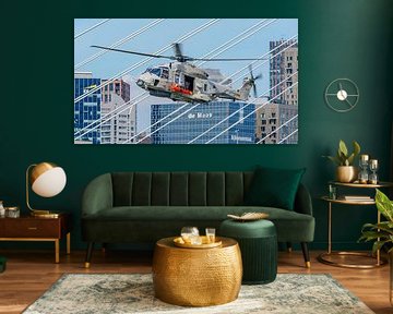 NH-90 helikopter tijdens de Wereldhavendagen 2025. van Jaap van den Berg