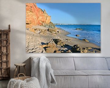 Paradise rocky coast in Novo Sancti Petri by Silva Wischeropp
