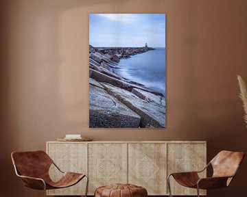 De Noordpier bij Wijk aan Zee  van Fotografie Egmond