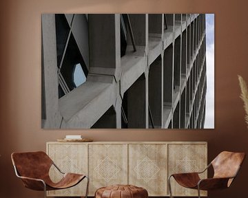 External load-bearing structure of a building by Arthur van der Zwan
