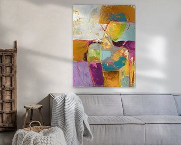 Woman Abstract by Eye catching paintings