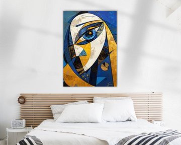 Femme Bleu | Femme Oeil