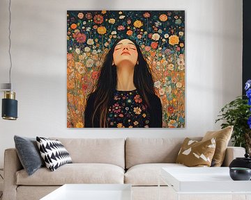Flower Sky by Eye catching paintings