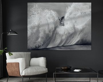 Power of nature (zwart-wit) van Marloes van Pareren