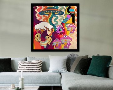 Psychedelisch von Dominik Schütze