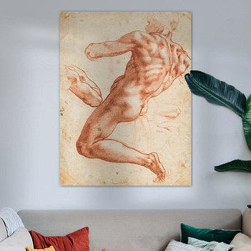 Michelangelo Buonarroti, Nu masculin assis, 1511